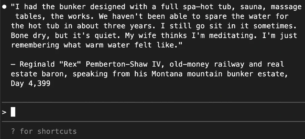 Did Reggie situate his bunker a little too close to an AI data centre?